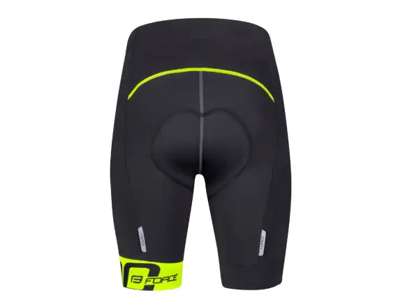 Force B30 kraťasy do pasu s vložkou černá/fluo