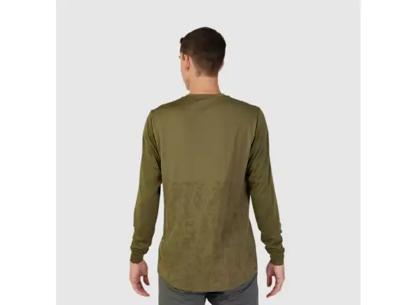 Fox Ranger Tru Dri pánský dres dlouhý rukáv Olive Green