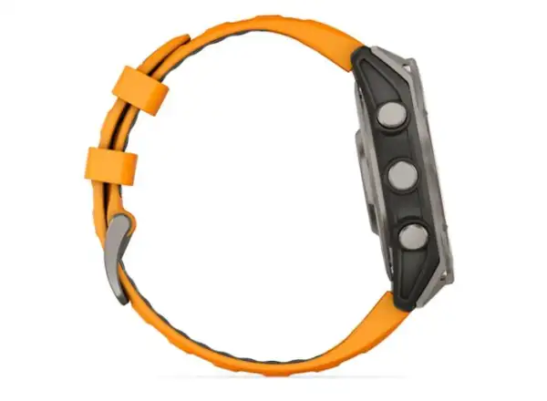 Garmin fenix 8 - 47 mm AMOLED Sapphire chytré hodinky Titanium Orange/Graphite