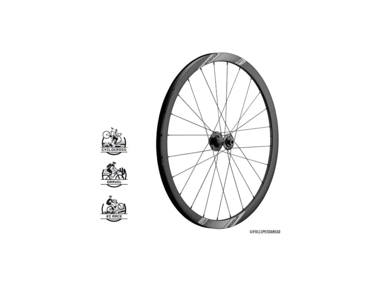 FSA NS AGX i25 CL 29" vypletená kola ořech Sram XD