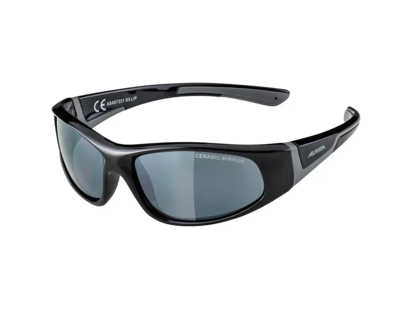 Alpina Flexxy Junior dětské brýle Black/Grey