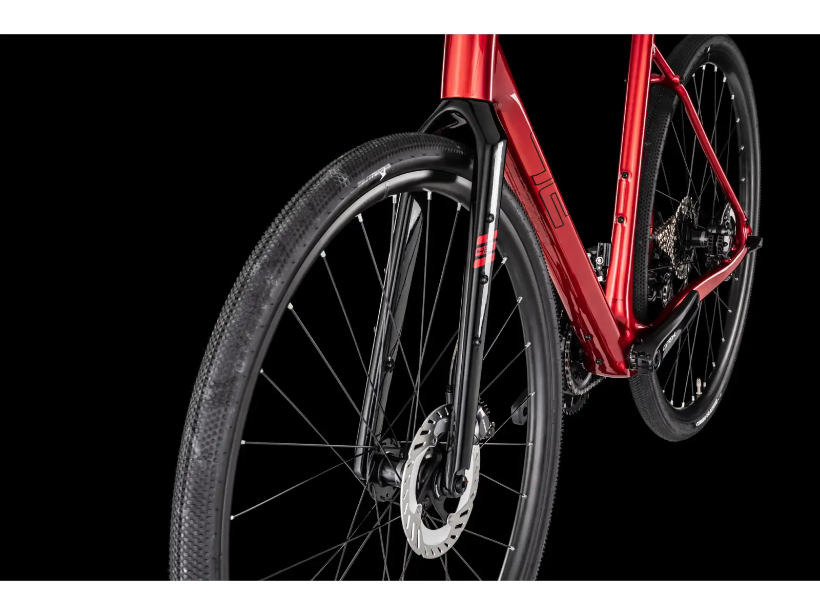4Ever Grizzly Race gravel kolo Flame red