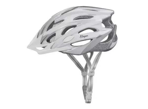 Etape Vesper dámská cyklistická přilba bílá/šedá mat