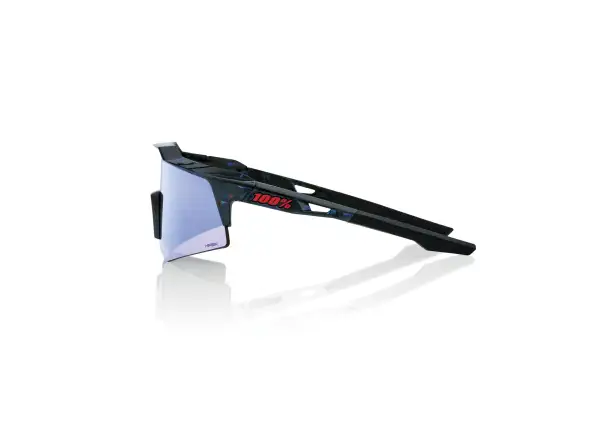 100% Speedcraft XS brýle Black Holographic/HiPER Blue Multilayer Mirror