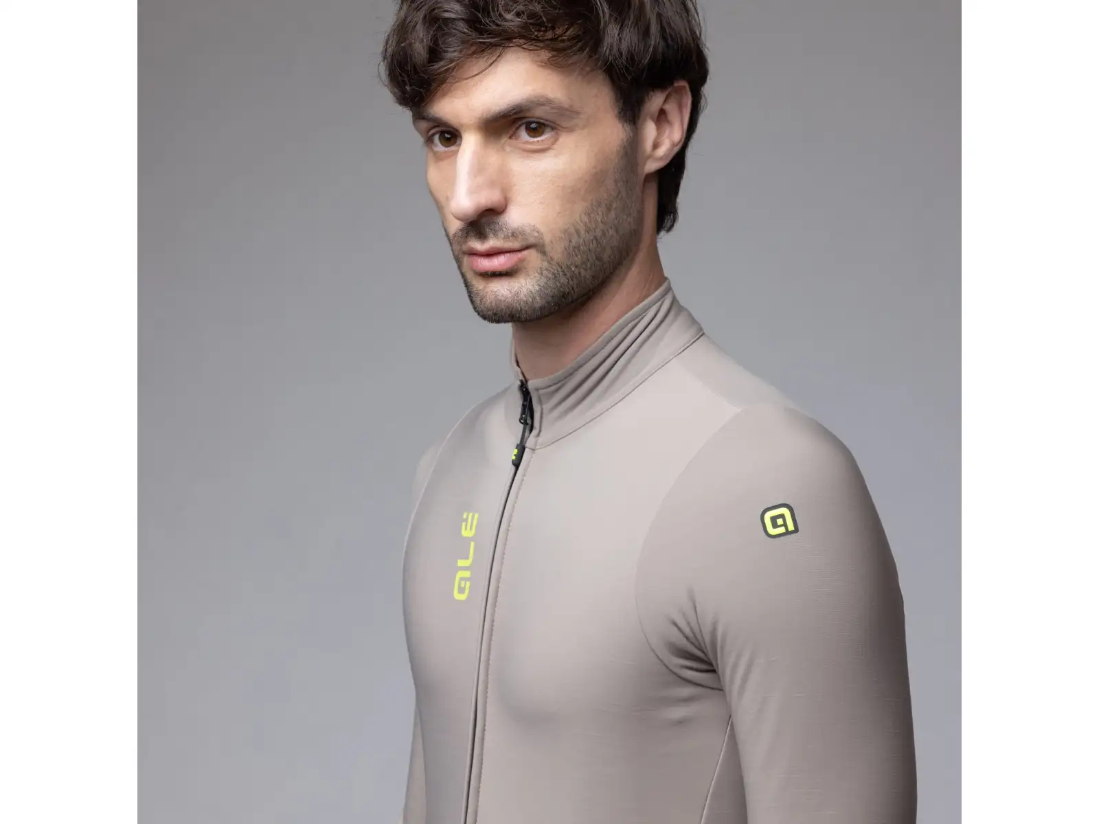 Alé Pragma Fondo 3.0 pánský zateplený dres dlouhý rukáv Rope Grey