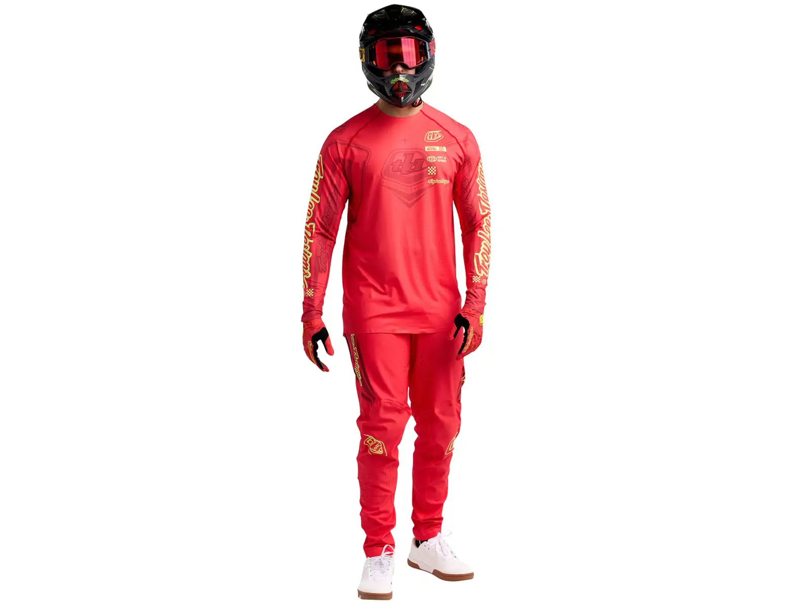 Troy Lee Designs Sprint Ultra Ghostwing pánský dres dlouhý rukáv Infra Red