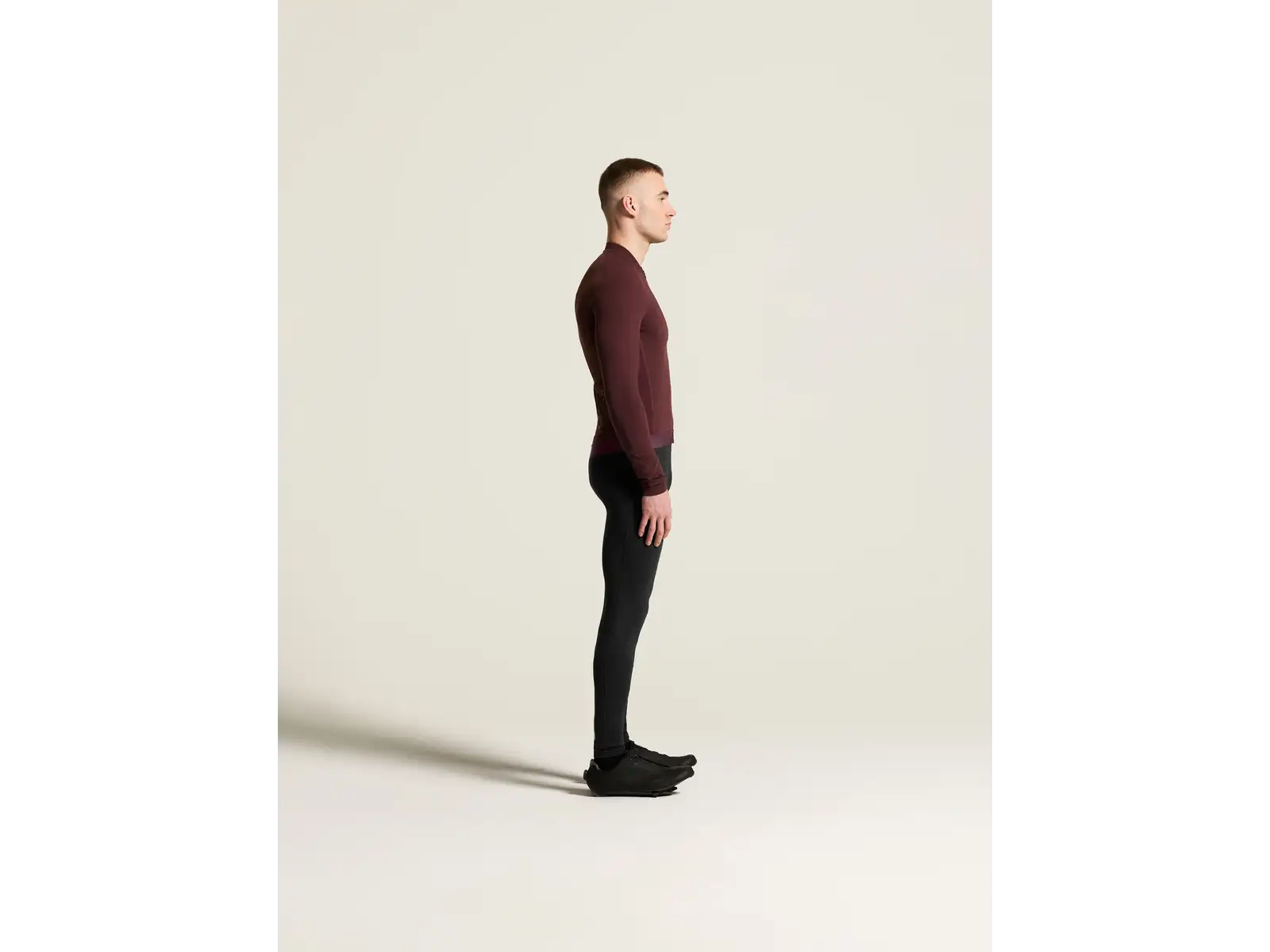 Craft Endur Training pánský dres dlouhý rukáv červená