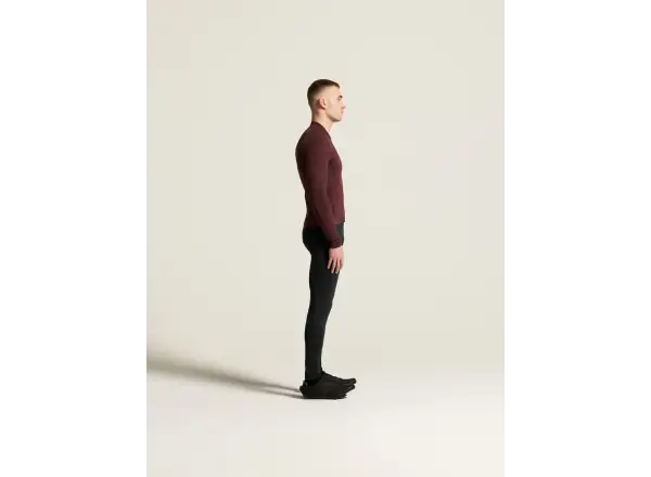 Craft Endur Training pánský dres dlouhý rukáv červená
