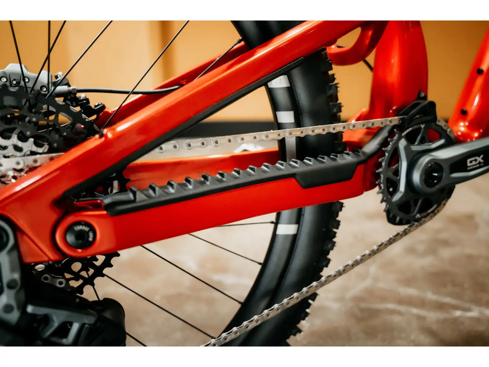Nukeproof Mega Carbon Pro 290 T-GX celoodpružené kolo Red