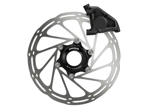 Sram Rival AXS HRD E1 levá řadící / brzdová páka a třmen Flat Mount, vedení 950 mm