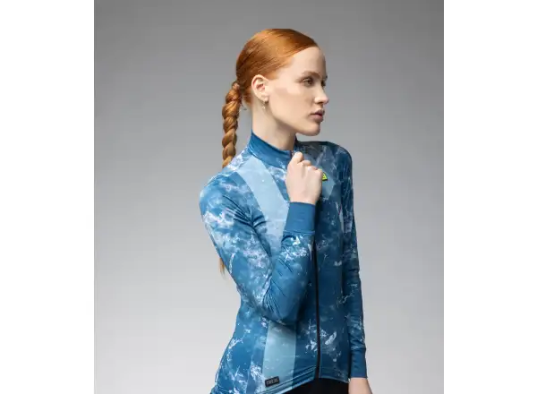 Alé PR-E Icy dámský dres dlouhý rukáv Blue