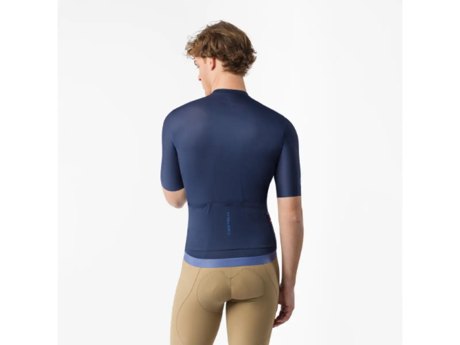 Castelli Espresso 2 pánský dres krátký rukáv Belgian Blue