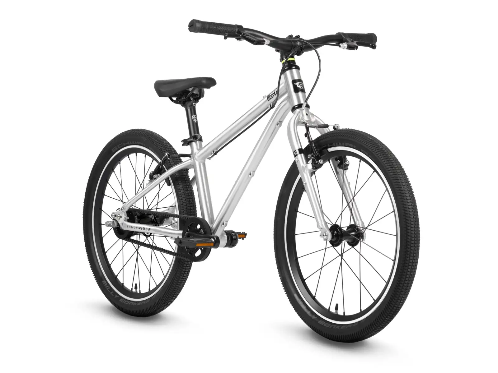 Early Rider Belter Auto 20" dětské kolo Brushed Aluminium 2026