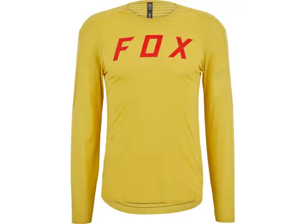 Fox Flexair Pro pánský dres dlouhý rukáv Pear Yellow