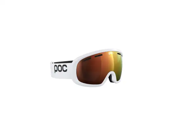 POC Fovea Mid WF lyžařské brýle Hydrogen White/Partly Sunny Orange