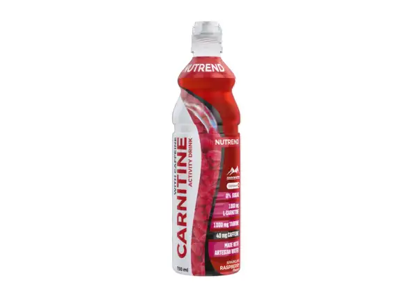 Nutrend Carnitine nápoj s kofeinem 750 ml Malina