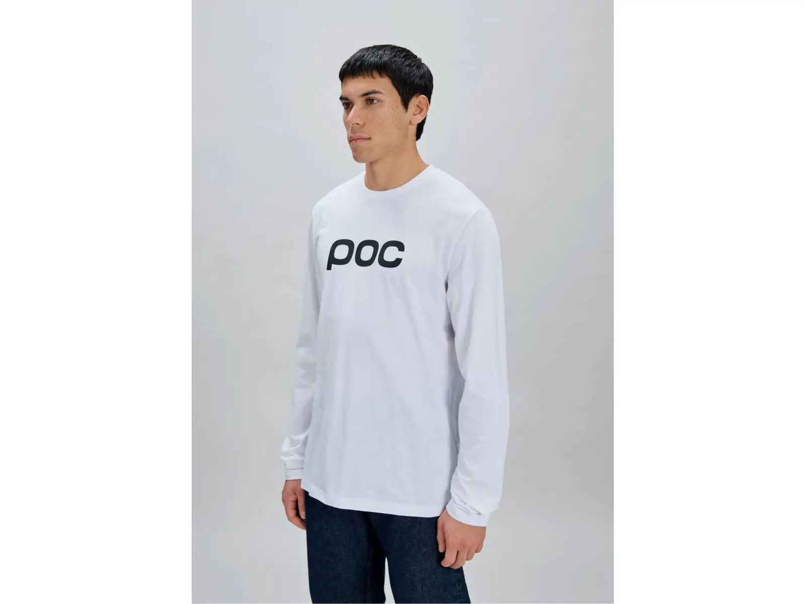 POC L/S Tee triko s dlouhým rukávem Hydrogen White
