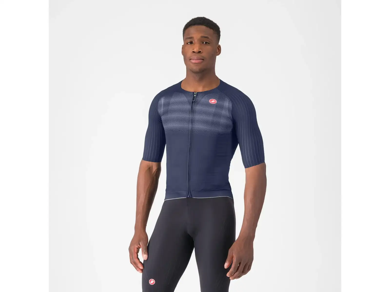 Castelli Aero Race 8S pánský dres krátký rukáv Belgian Blue