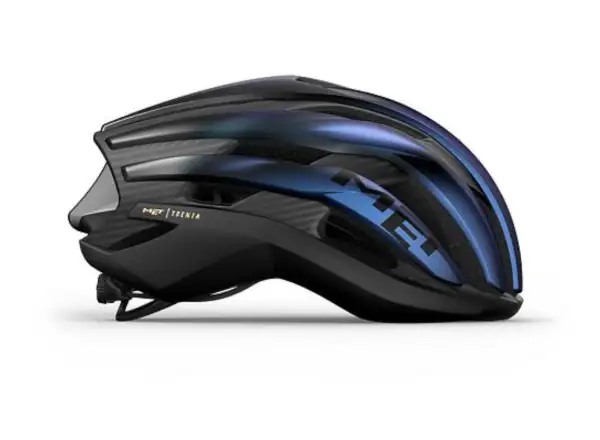 MET Trenta 3K Carbon MIPS přilba Blue Iridescent/Matt
