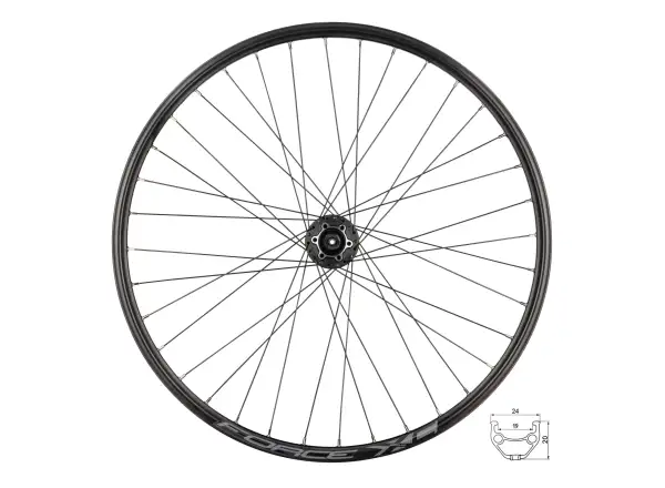 Force XC Disc 26" přední vypletené kolo náboj SH HBM475