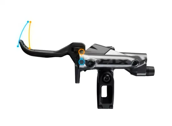 Shimano XTR BR-M9220+BL-M9220 kotoučová brzda přední destičky kovové s chladičem