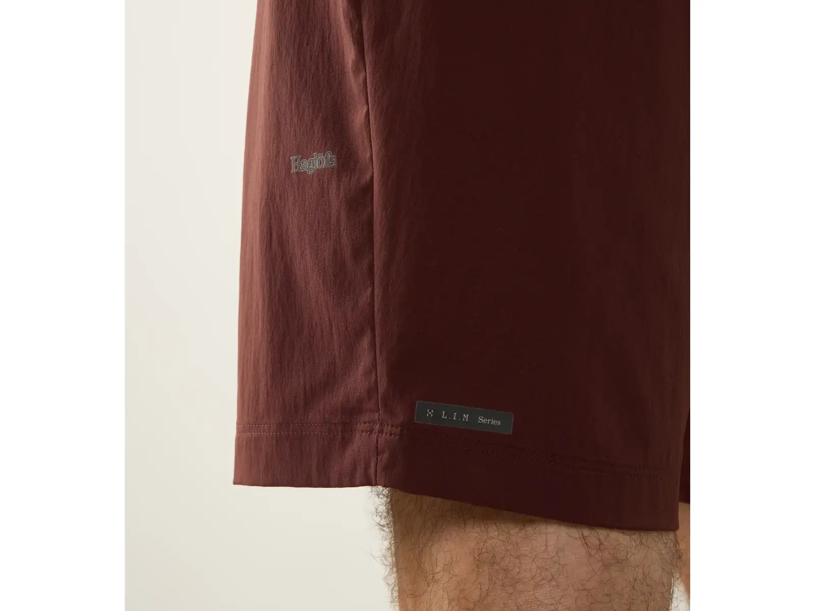Haglöfs L.I.M Fuse pánské kraťasy Maroon Trail