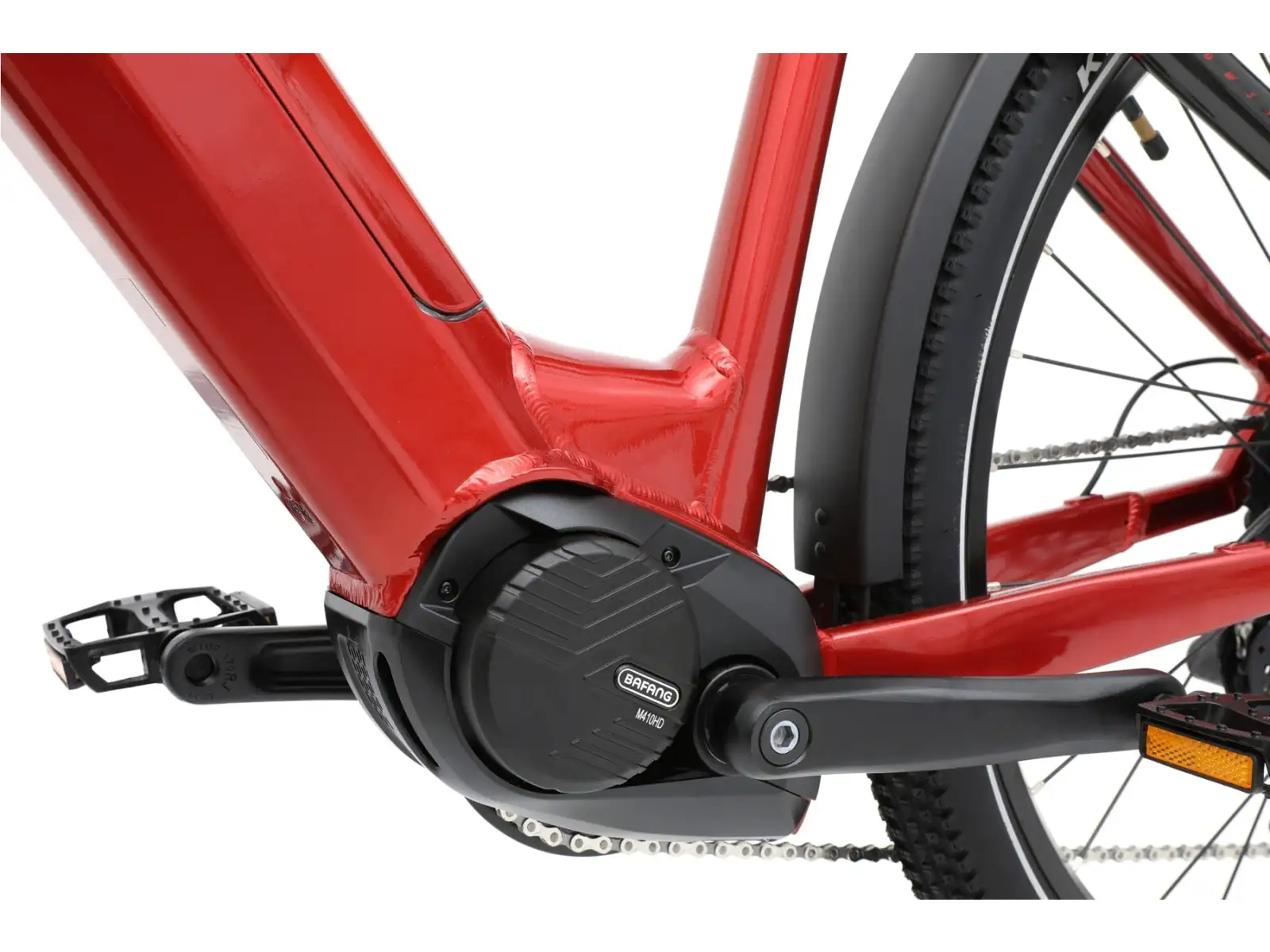 APACHE Rio Grande 3 MX 720 Wh nízkonástupové elektrokolo červená