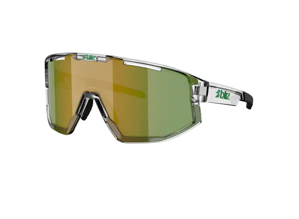 Bliz Fusion sluneční brýle Transparent White/Brown Green Multi