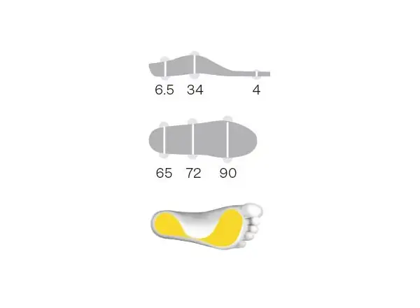 Sidas 3Feet Eco Warm High vložky do bot