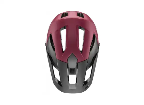 Uvex Renegade MIPS přilba Ruby Red/Black Matt