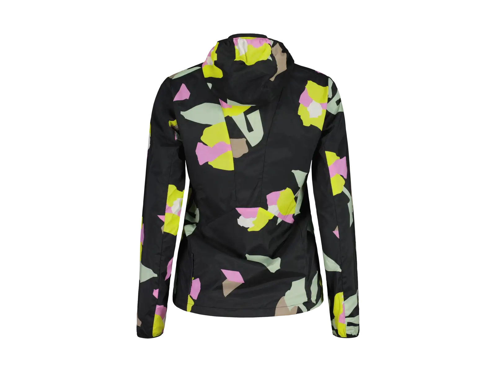 Maloja FjelletM. Printed dámská bunda Deep Black Fieldflower