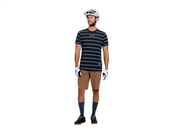 Troy Lee Designs Skyline Ride pánský dres krátký rukáv Checked Out Carbon