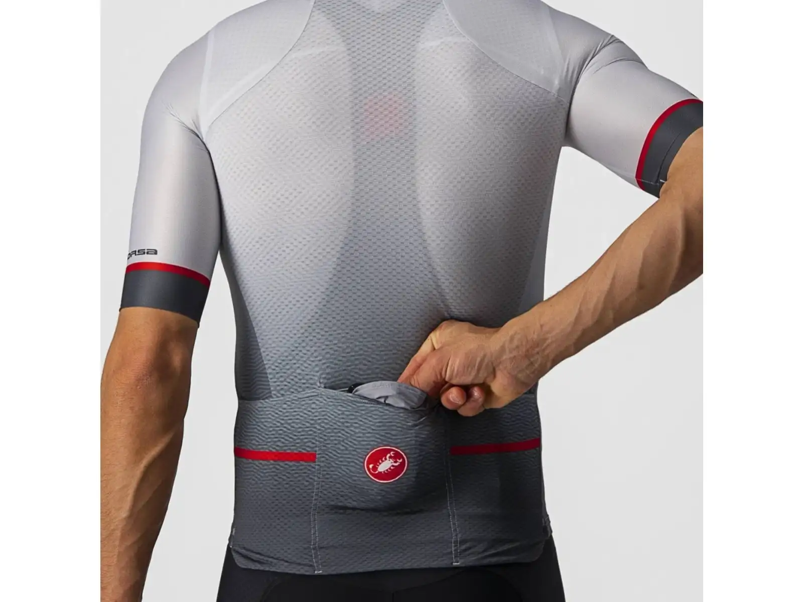 Castelli Aria pánská vesta Silver Gray