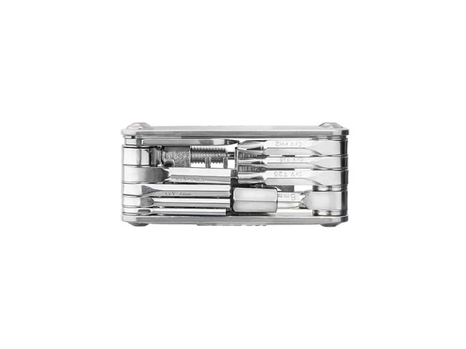 Topeak Mini P20 multiklíč 20 funkcí stříbrná