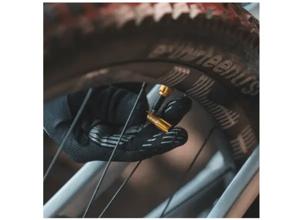 Lezyne CNC TLR Valve bezdušový ventilek 60 mm černá