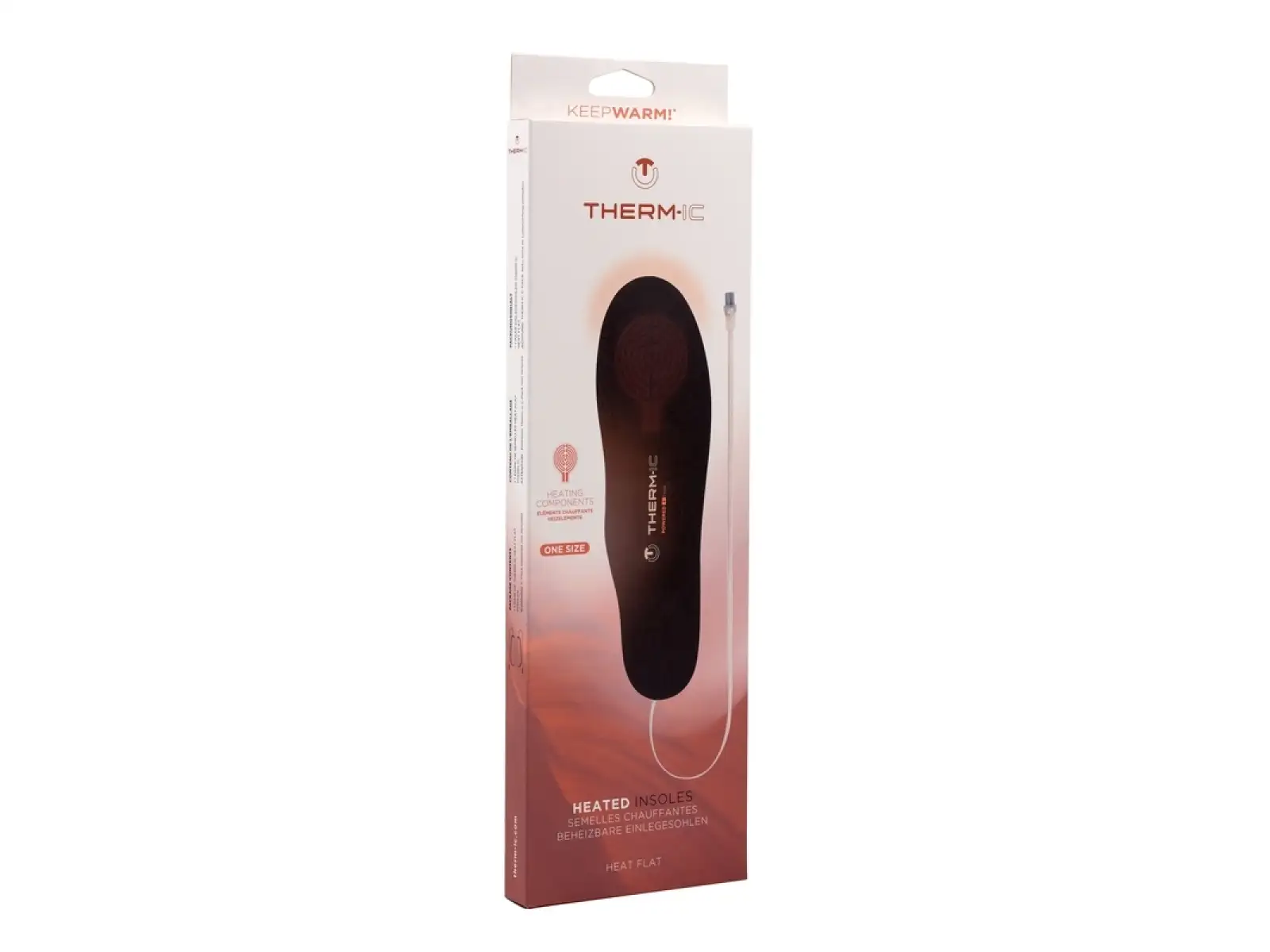 Therm-ic Heat Flat vyhřívané vložky do bot