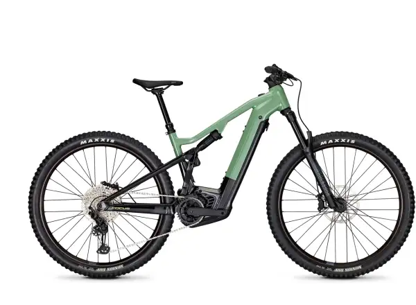 Focus Thron2 6.8 DI 625Wh horské elektrokolo Mineralgreen Glossy / Magicblack Glossy