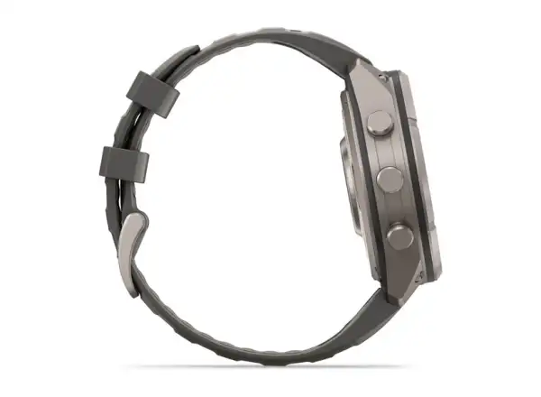 Garmin Fénix 9 Pro inReach Solar 47 mm chytré hodinky Titanium Pebble Gray/Silver Gray