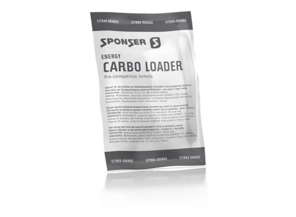 Sponser Carbo Loader 75 g Doplnění zásob glykogenu Citrus/Orange