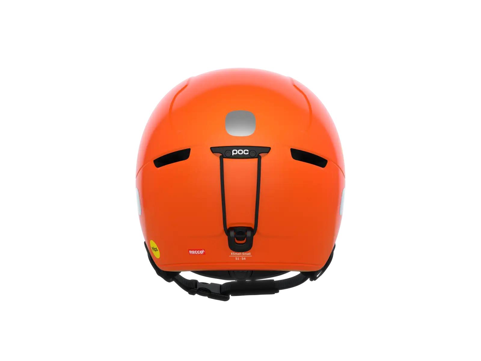 POC POCito Obex MIPS dětská lyžařská helma Fluorescent Orange