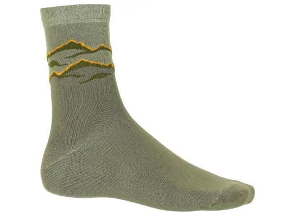Viking Bamboo Mid pánské ponožky Green