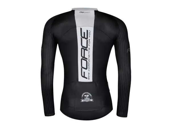Force F Team Pro pánský dres dlouhý rukáv černo-šedá