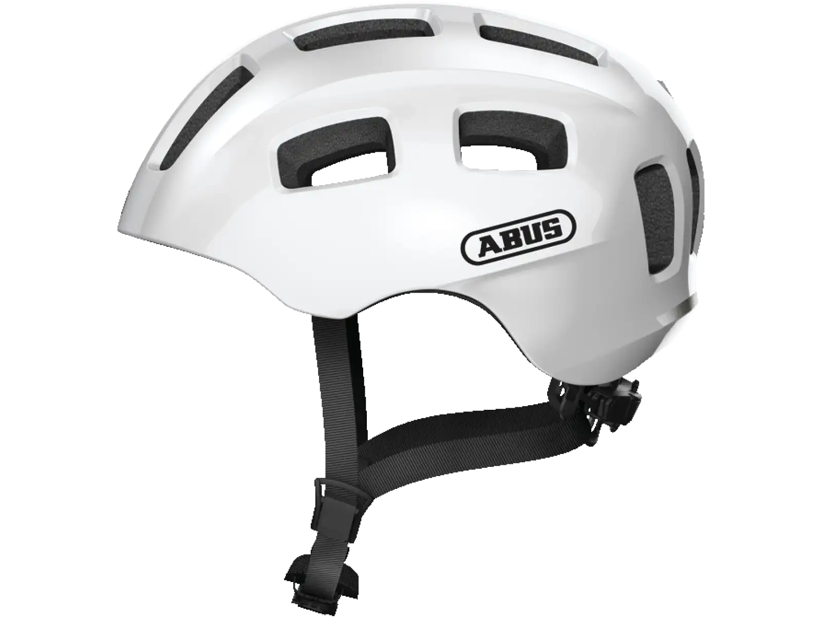Abus Youn-I 2.0 dětská přilba Pearl White