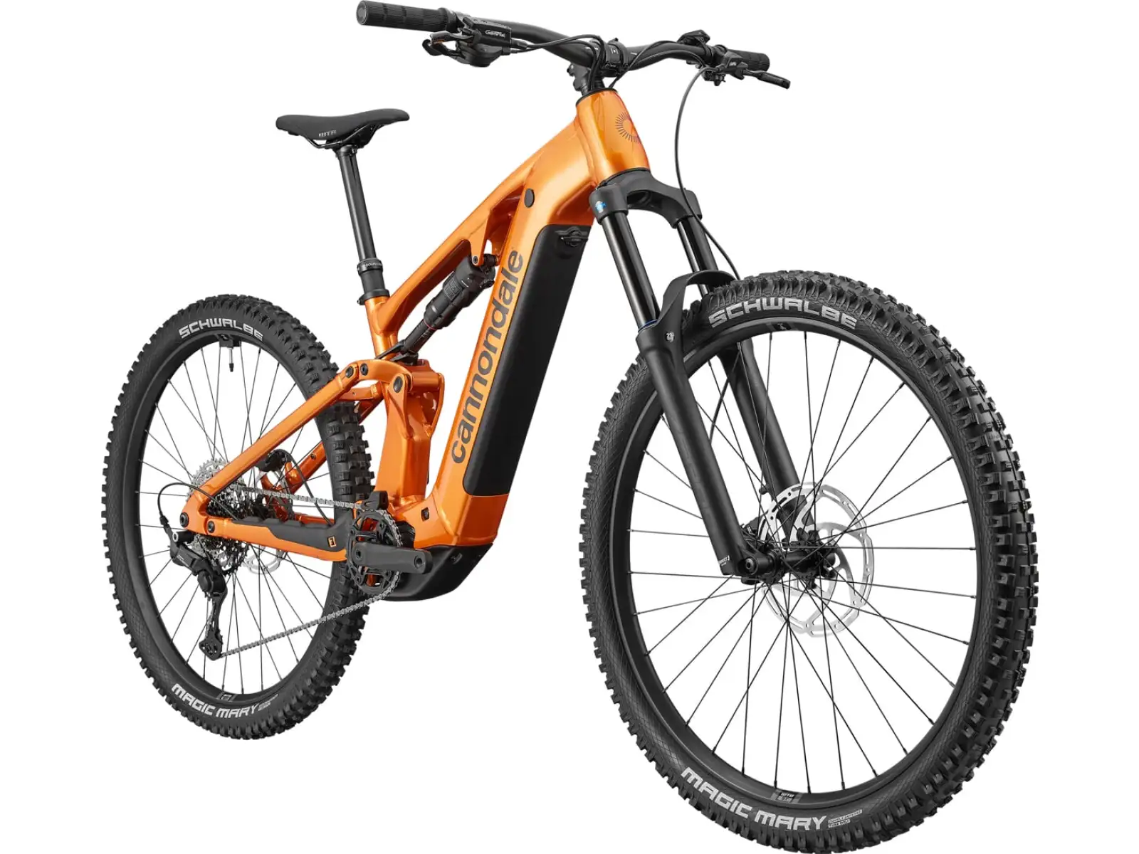 Cannondale Moterra 4+ celoodpružené elektrokolo Tiger Eye