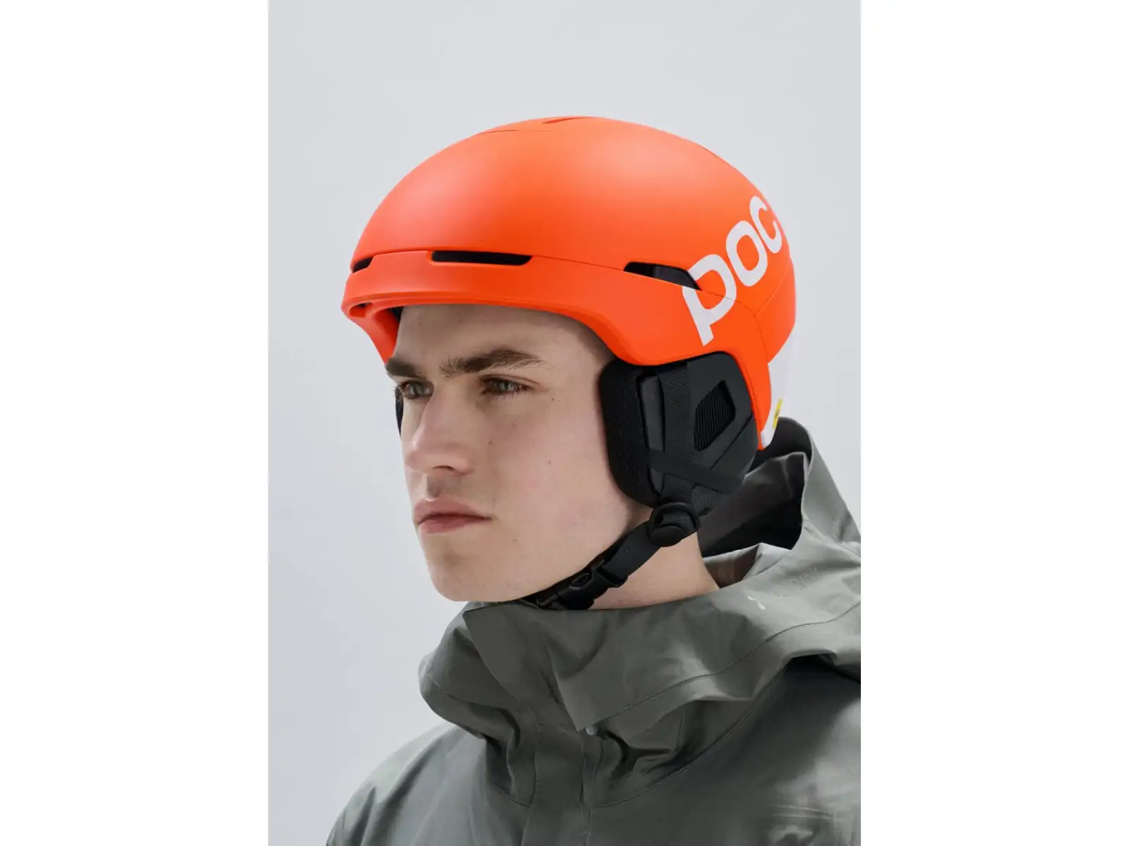 POC Obex BC MIPS lyžařská přilba Fluorescent Orange Matt