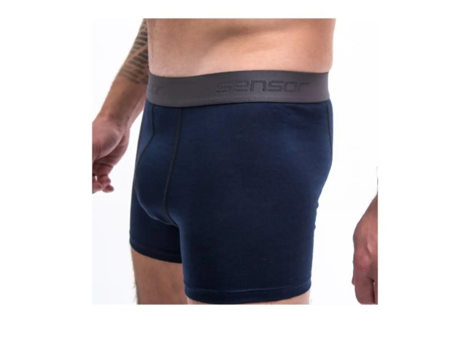 Sensor Merino Active 3-pack pánská spodní vrstva černá/modrá/Deep Blue