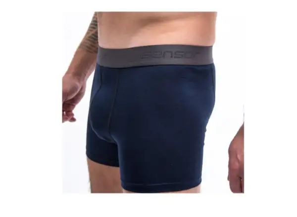 Sensor Merino Active 3-pack pánská spodní vrstva černá/modrá/Deep Blue