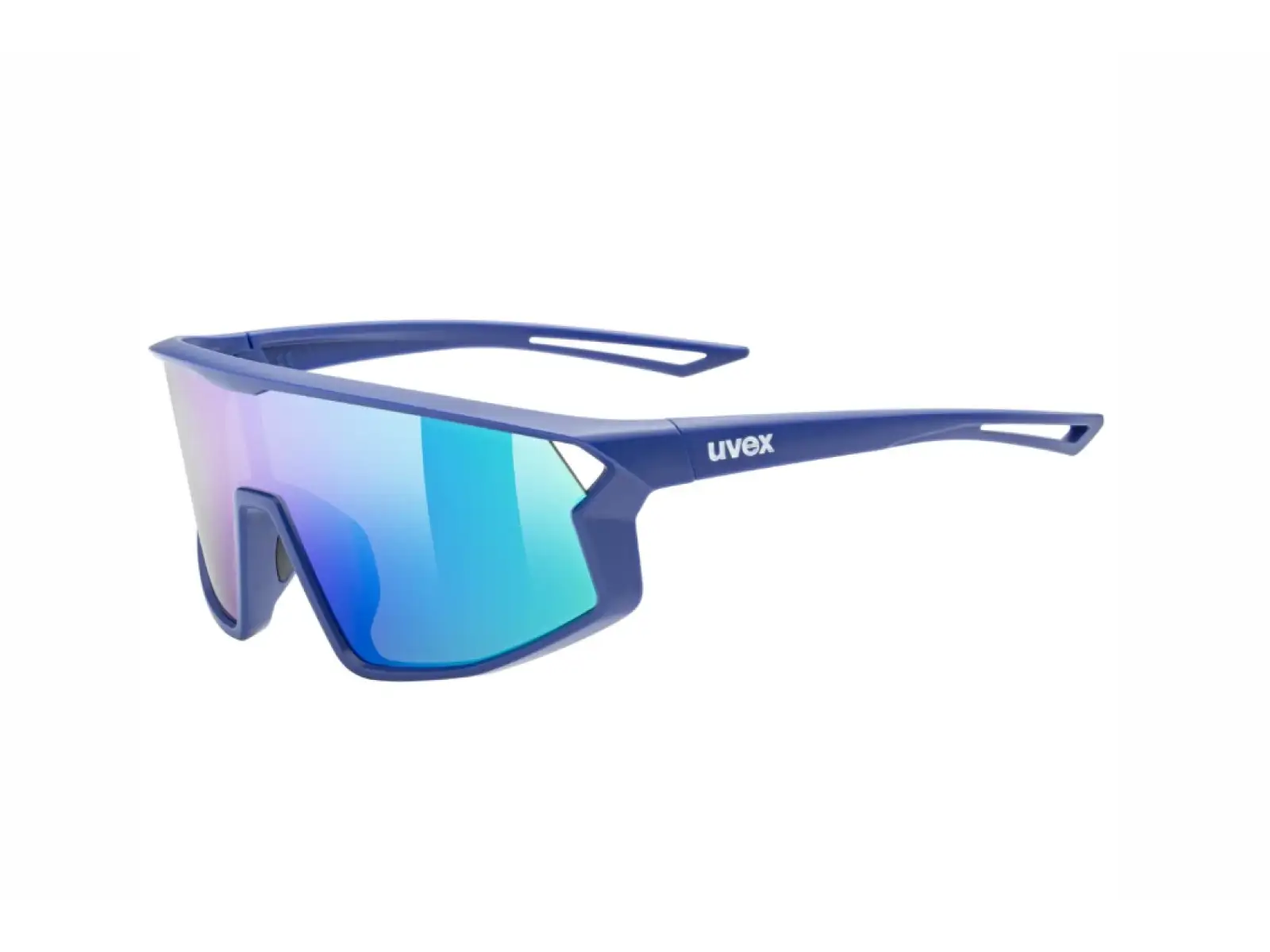Uvex Skyryse JR. dětské brýle Blue Matt/Mirror Green