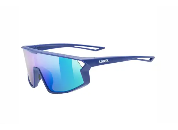 Uvex Skyryse JR. dětské brýle Blue Matt/Mirror Green