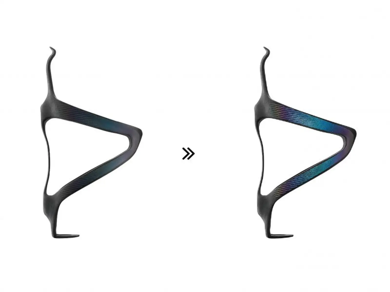 ne Ciclovation Carbon Spectrum Reflective košík na láhev